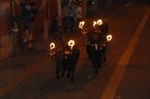 Los toros embolados dejan un herido leve por quemaduras