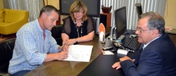Juan Luis Cabedo toma posesión como encargado adjunto de Obras y Servicios del Ayuntamiento