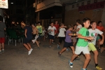 Centenares de niños disfrutan con el encierro de carretones embolados