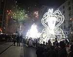 L'encensa' ilumina Castelló