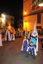 La Vall d'Uixó celebró la procesión del Santo Entierro