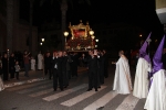 Participativo desfile procesional del Santo Entierro en Les Alqueries