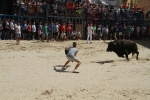 El segundo encierro de toros cerriles de Burriana se desarrolla sin incidentes