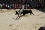 El segundo encierro de toros cerriles de Burriana se desarrolla sin incidentes