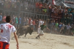 El segundo encierro de toros cerriles de Burriana se desarrolla sin incidentes