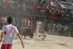 El segundo encierro de toros cerriles de Burriana se desarrolla sin incidentes