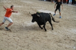 El segundo encierro de toros cerriles de Burriana se desarrolla sin incidentes