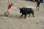 El segundo encierro de toros cerriles de Burriana se desarrolla sin incidentes