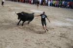 El segundo encierro de toros cerriles de Burriana se desarrolla sin incidentes