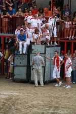 El segundo encierro de toros cerriles de Burriana se desarrolla sin incidentes