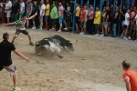 El segundo encierro de toros cerriles de Burriana se desarrolla sin incidentes