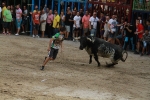 El segundo encierro de toros cerriles de Burriana se desarrolla sin incidentes