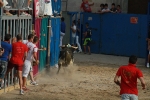 El segundo encierro de toros cerriles de Burriana se desarrolla sin incidentes