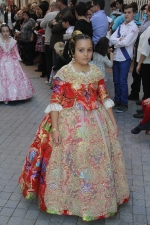 Marina Monferrer ya luce la banda de Reina Fallera Infantil de Burriana 2016