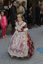 Marina Monferrer ya luce la banda de Reina Fallera Infantil de Burriana 2016