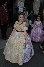 Marina Monferrer ya luce la banda de Reina Fallera Infantil de Burriana 2016