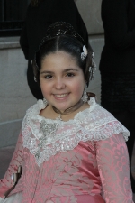 Marina Monferrer ya luce la banda de Reina Fallera Infantil de Burriana 2016