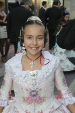 Marina Monferrer ya luce la banda de Reina Fallera Infantil de Burriana 2016