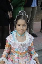 Marina Monferrer ya luce la banda de Reina Fallera Infantil de Burriana 2016