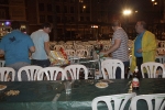 La lluvia aguó el V Sopar de pa-i-porta del Barri d'Onda