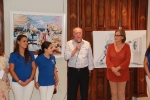 La Caixa Rural y la Mercé acogen exposiciones de pintura, bolillos y fotografía