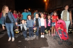 Los niños y niñas de Borriana participan en el taller de fanalets durante las Fiestas de la Misericordia