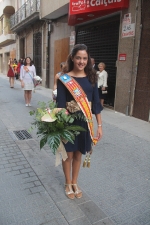 Nules ofereix flors per a la patrona, la Verge de la Soledad