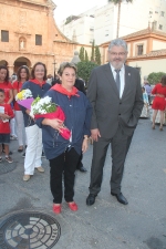 Nules ofereix flors per a la patrona, la Verge de la Soledad