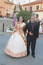 Nules ofereix flors per a la patrona, la Verge de la Soledad