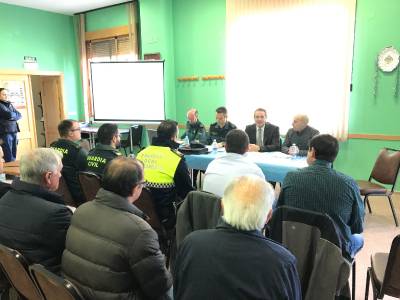 El subdelegado del Gobierno en Castellón preside una reunión comarcal de seguridad en el Alto Mijares