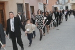 La Vall despide las fiestas patronales en honor con la procesión de Sant Vicent