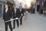 La Vall despide las fiestas patronales en honor con la procesión de Sant Vicent