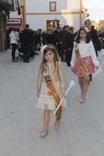 La Vall despide las fiestas patronales en honor con la procesión de Sant Vicent