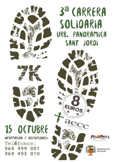 Sant Jordi i Panoràmica Golf se solidaritzen amb la lluita contra el càncer
