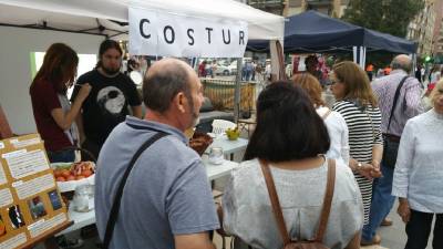 El Banco de semillas de Costur triunfa en la IX Feria de Agroecología de Almassora