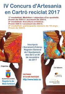 IV Concurso de artesanía en cartón reciclado