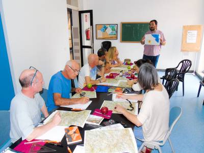 El Centro Excursionista de Burriana continua con su curso de orientación GPS
