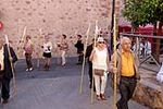 Participativa romería de la Sagrada Familia