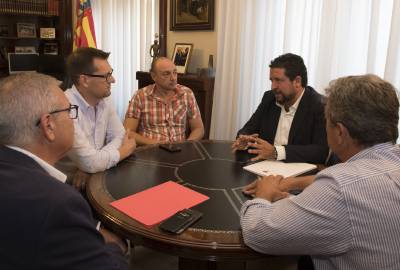 La Diputación urge a la Generalitat a ejecutar el colector de Borriol paralizado desde hace más de un año