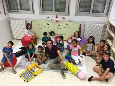 El CEIP Nou Pedro Alcázar estrena biblioteca