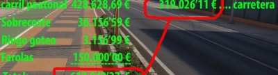 Burriana licita ahora las farolas de la carretera del puerto que obvió en el proyecto inicial