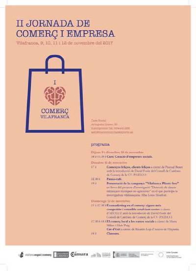 Comença la segona jornada de comerç i empresa de Vilafranca