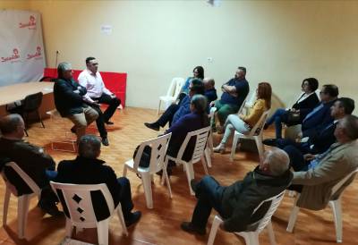 PSOE: Ángel Badenas presenta su proyecto a la militancia en el primer acto de campaña