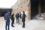 El ayuntamiento alcorino se reune con técnicos de Consellería y de la empresa adjudicataria en la Real Fábrica
