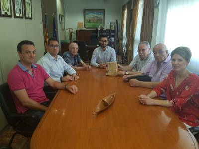 El libro mas antiguo del ayuntamiento de Alcora gracias a la cesión de la familia Vilar-Ten y la mediación de José Manuel Puchol