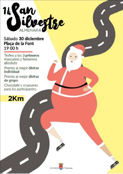 La San Silvestre de Almenara cambiará de recorrido