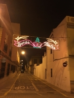 Iluminación navideña en La Llosa