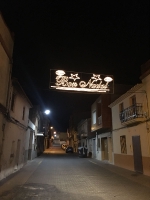 Iluminación navideña en La Llosa