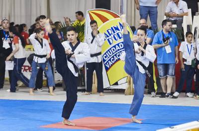 Gran nivel en el Nacional de Taekwondo