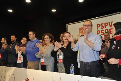 La nueva Ejecutiva del PSPV-PSOE de Castellón recibe el respaldo del 76,3 por ciento de los delegados del III Congreso Provincial